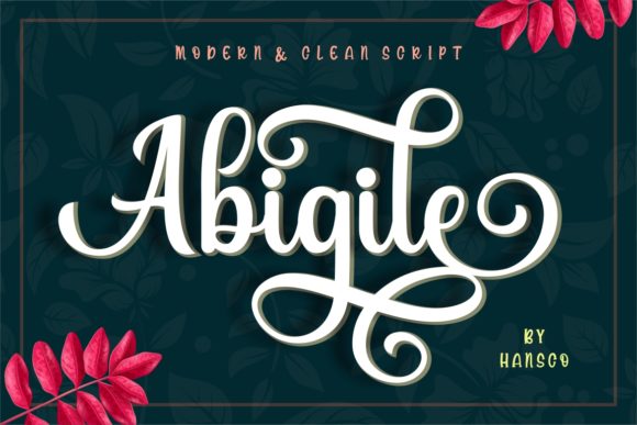 Abigile: A Versatile Handwritten Font for Modern Branding