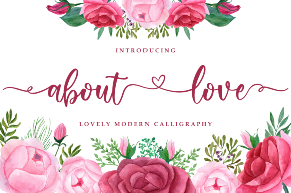 About Love: A Font for Heartfelt Marketing