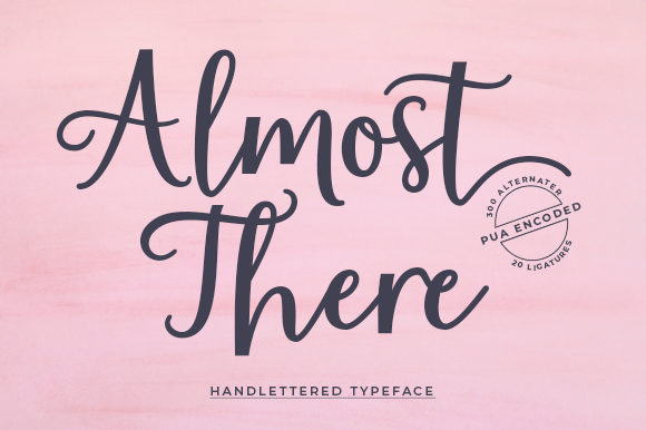 Almost There: A Script Font for Modern Web Design