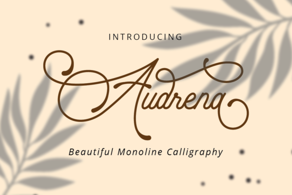 Audrena: A Font That Breathes Life into Handmade Creations