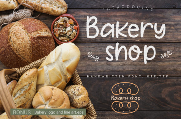 Bakery Shop: A Font That Adds Warmth to Digital Design