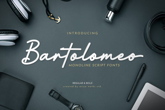 Bartolomeo: A Timeless Script Font for Campaign Creativity