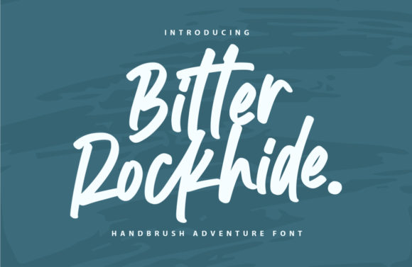 Bitter Rockhide: A Font for Campaign Creativity