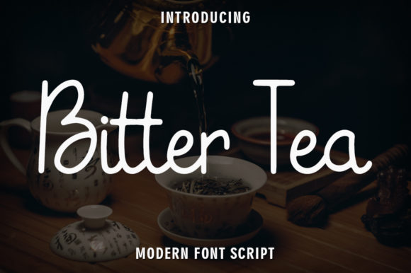 Bitter Tea: A Font for Thoughtful Design