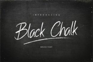 Black Chalk: A Script Font with a Touch of Authenticity