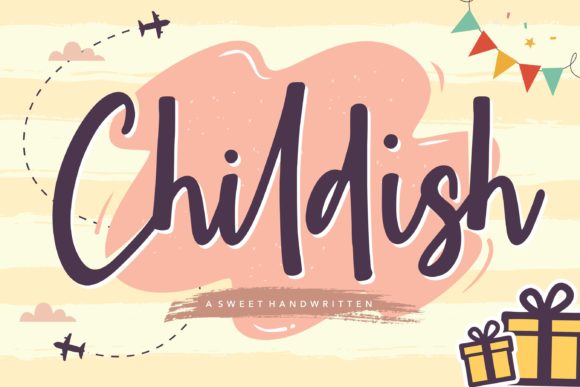 Childish: A Handwritten Font for Digital Design