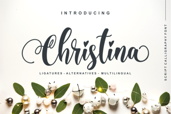 Christina: A Script Font for Elegant Web Design