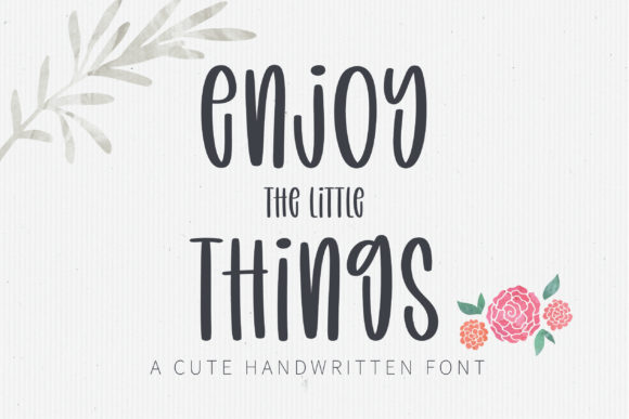 Enjoy the Little Things: A Font That Elevates Your Web Design