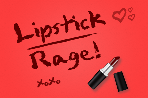 Font That Speaks: How Lipstick Rage Elevates Campaign Design
