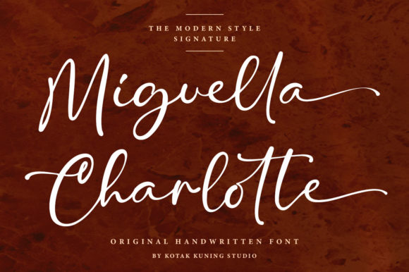 Font That Speaks Your Brand: Miguella Charlotte