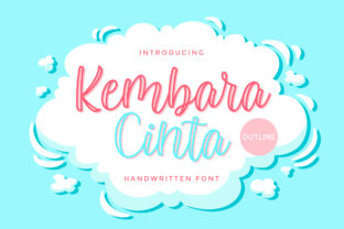 Kembara Cinta Outline: A Script Font for Editorial Design