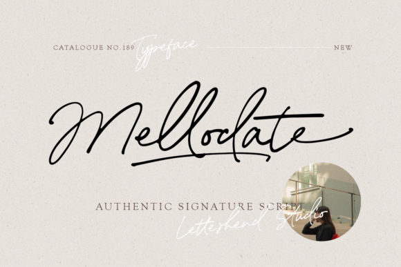 Mellodate: A Script Font for Campaigns That Speak Softly