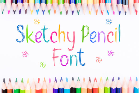 Sketchy Pencil: A Handwritten Font for Editorial Charm
