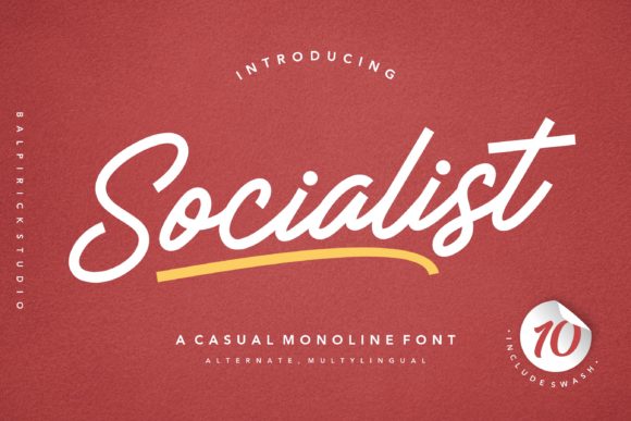 Socialist: A Handwritten Font for Editorial Charm