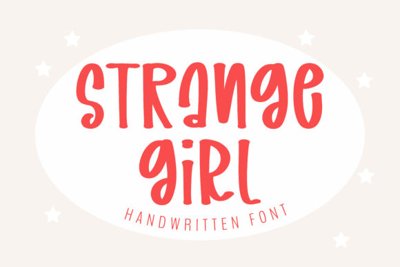 Strange Girl: A Versatile Handwritten Font for Creative Branding