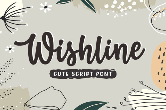 Wishline: A Handwritten Font for Editorial Magic
